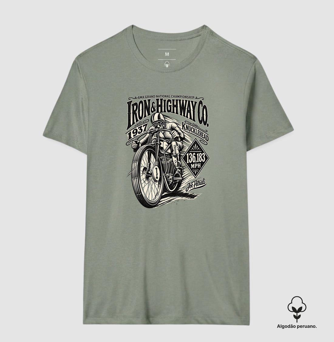 Camiseta Iron & Highway Co. — 1937 Land Speed