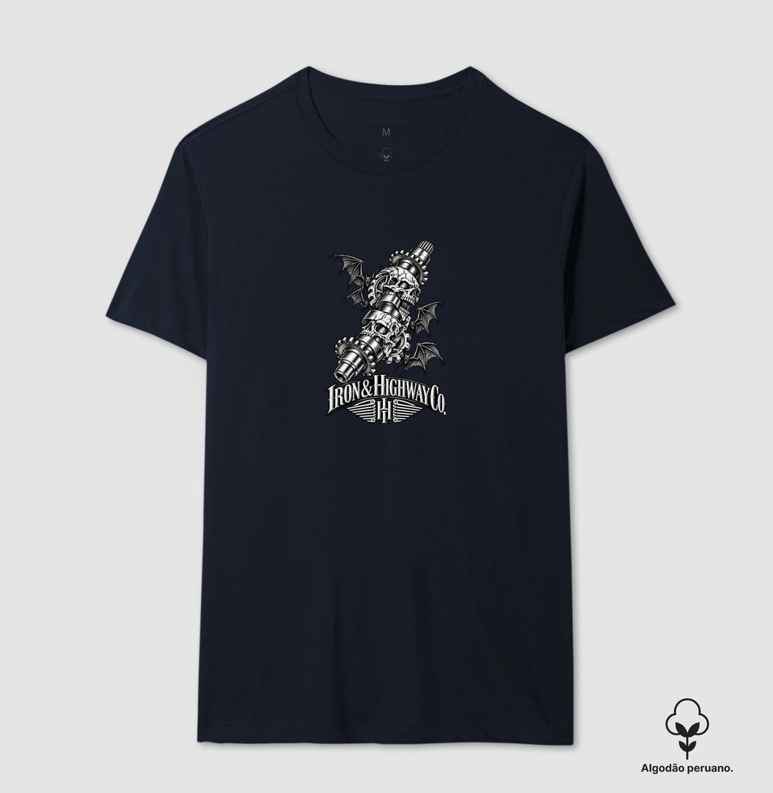 Camiseta Iron Skull Camshaft – Mechanical Darkness | Iron & Highway Co.