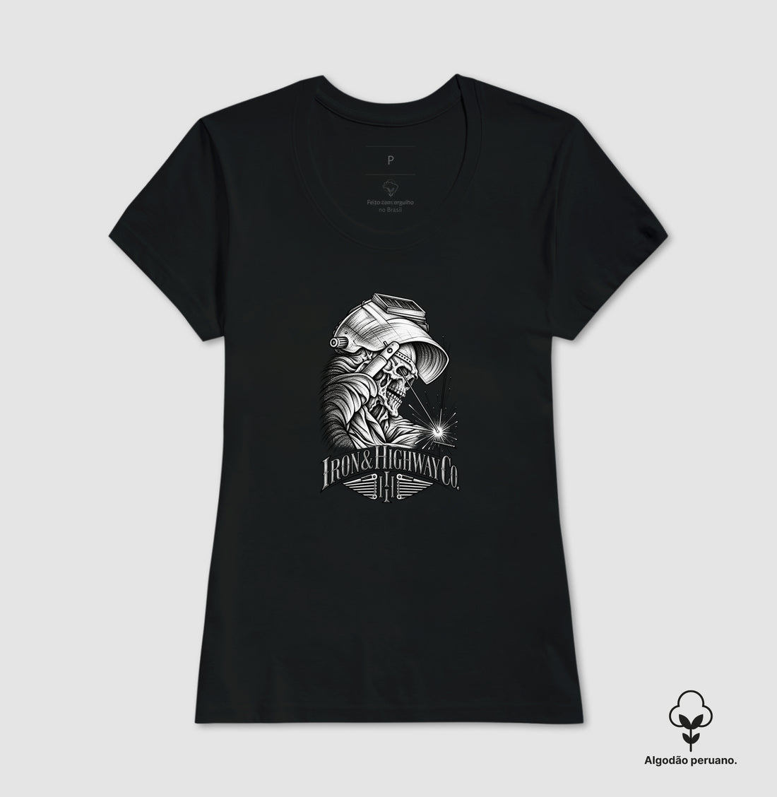 Camiseta Iron Welder – Mechanical Soul | Iron & Highway Co.