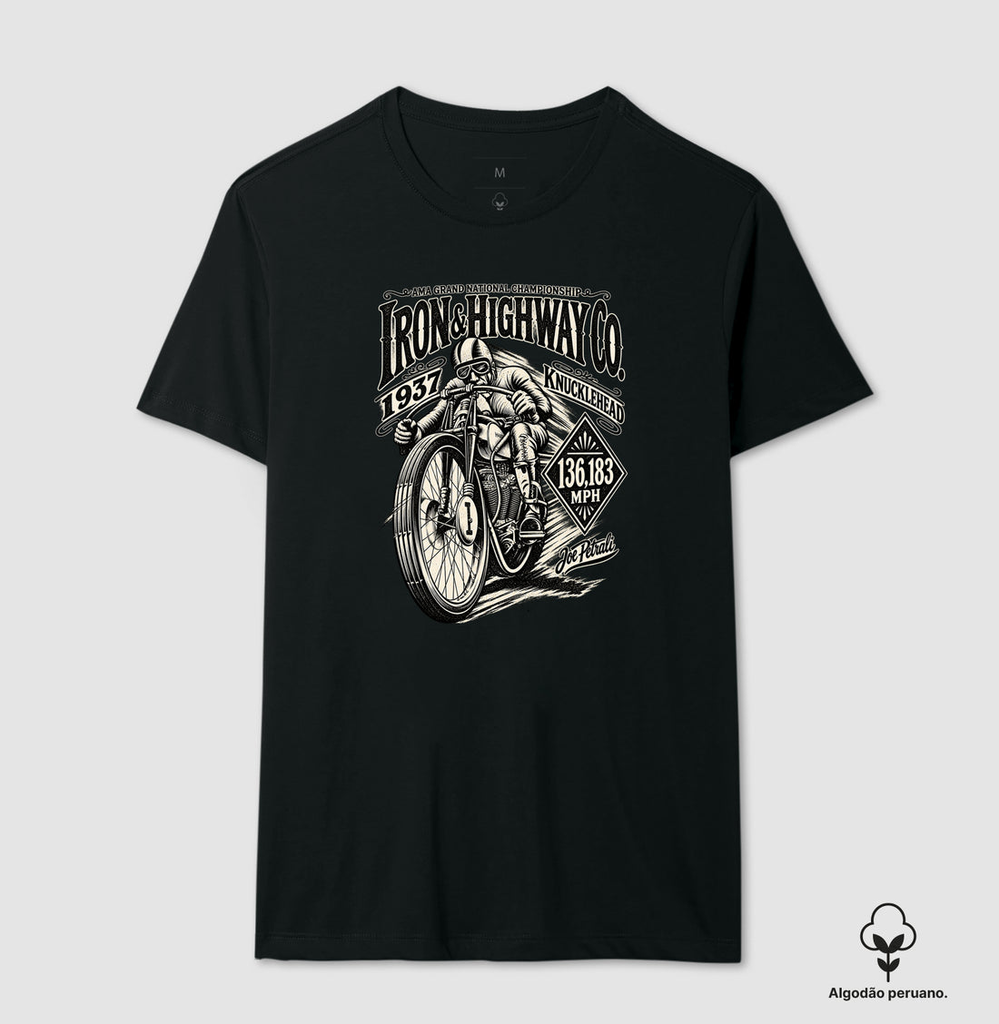 Camiseta Iron & Highway Co. — 1937 Land Speed