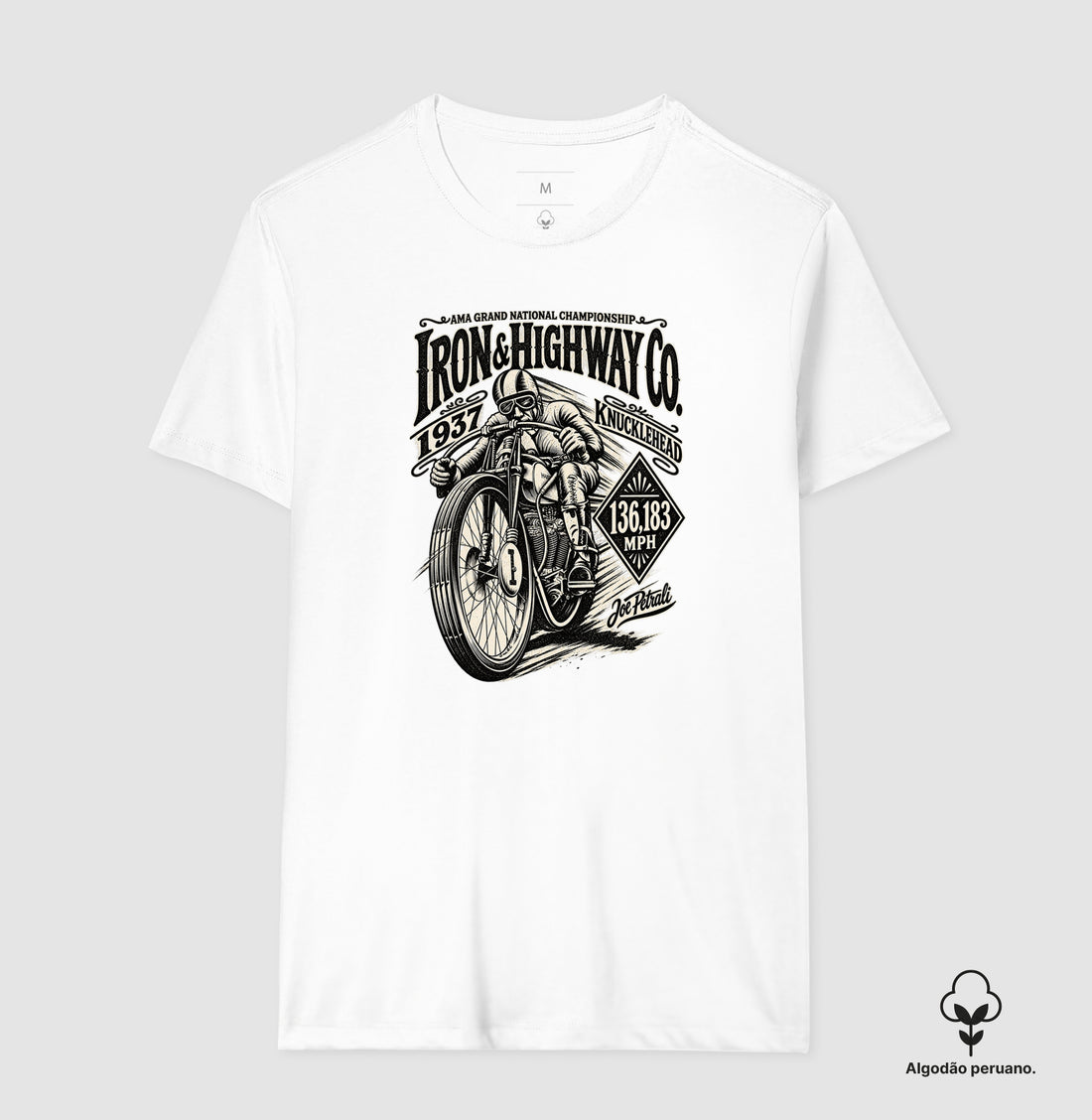 Camiseta Iron & Highway Co. — 1937 Land Speed