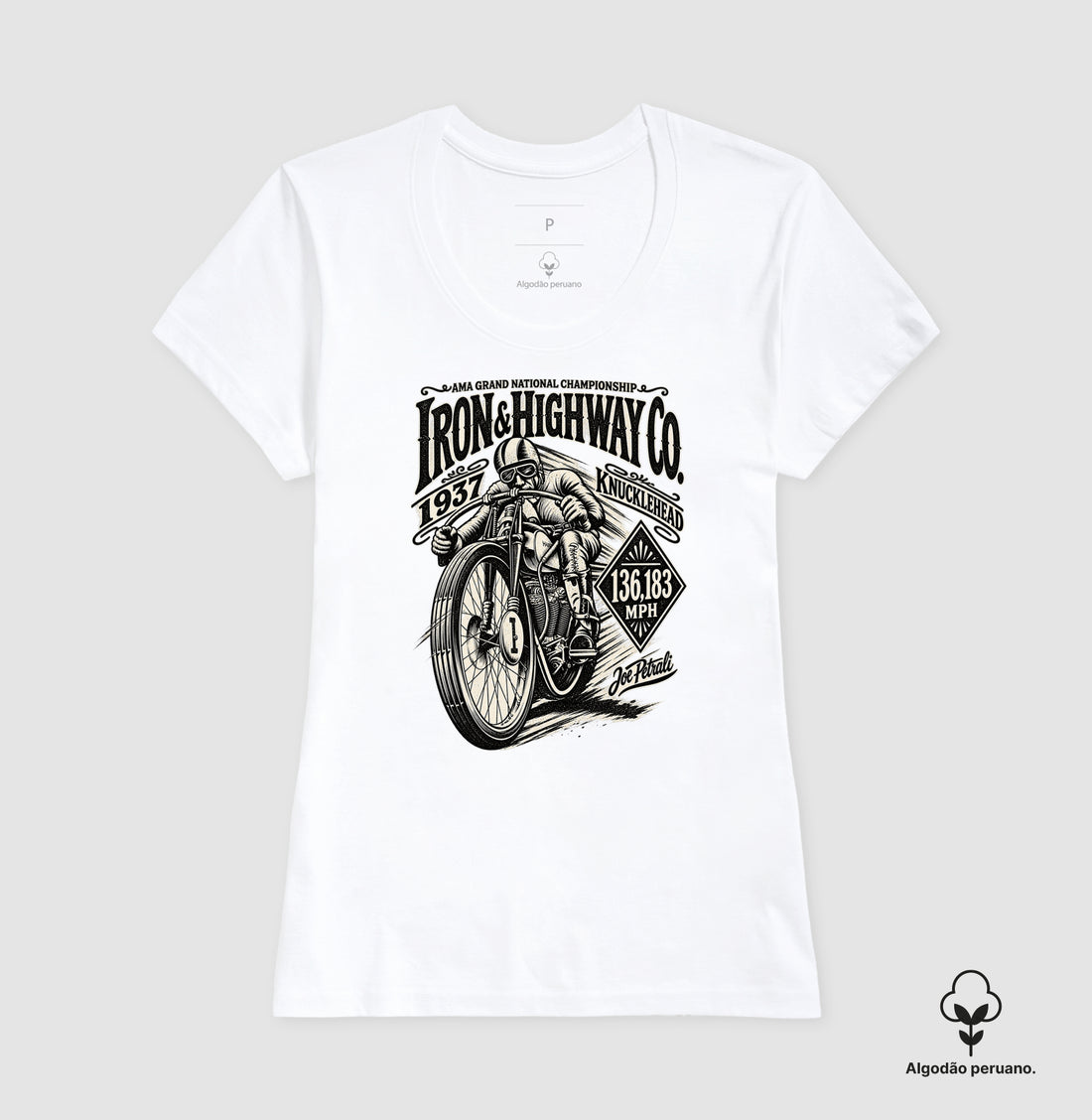 Camiseta Iron & Highway Co. — 1937 Land Speed