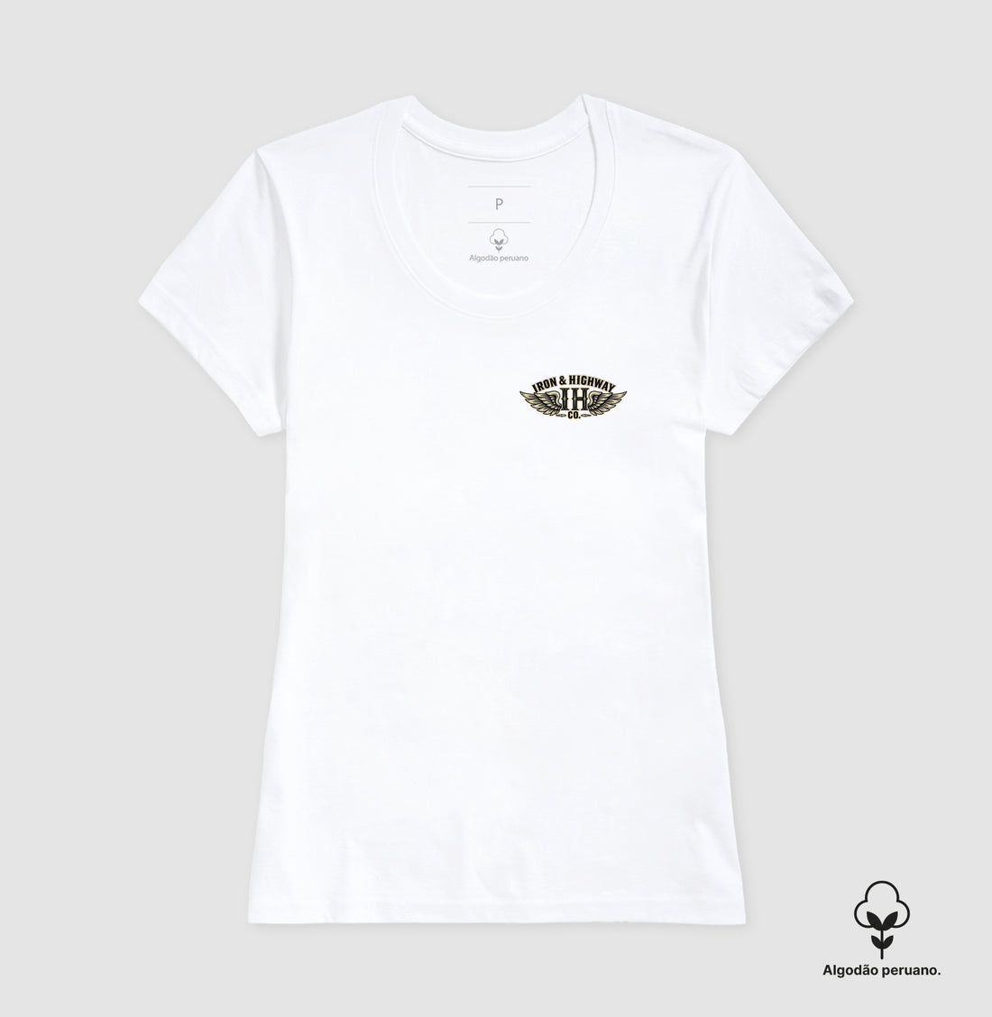 Camiseta Biker Winged IH — Iron & Highway Co.