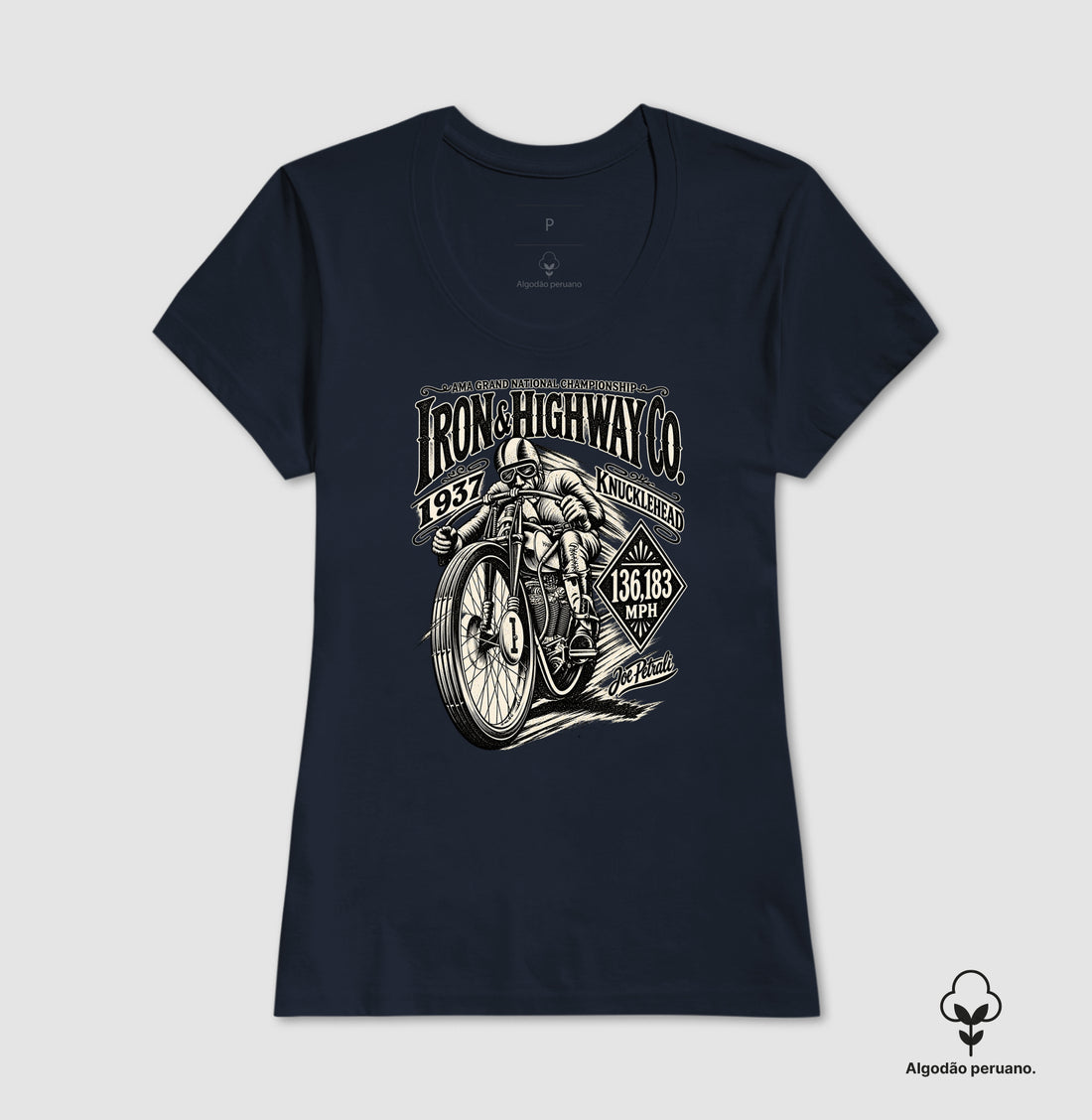 Camiseta Iron & Highway Co. — 1937 Land Speed