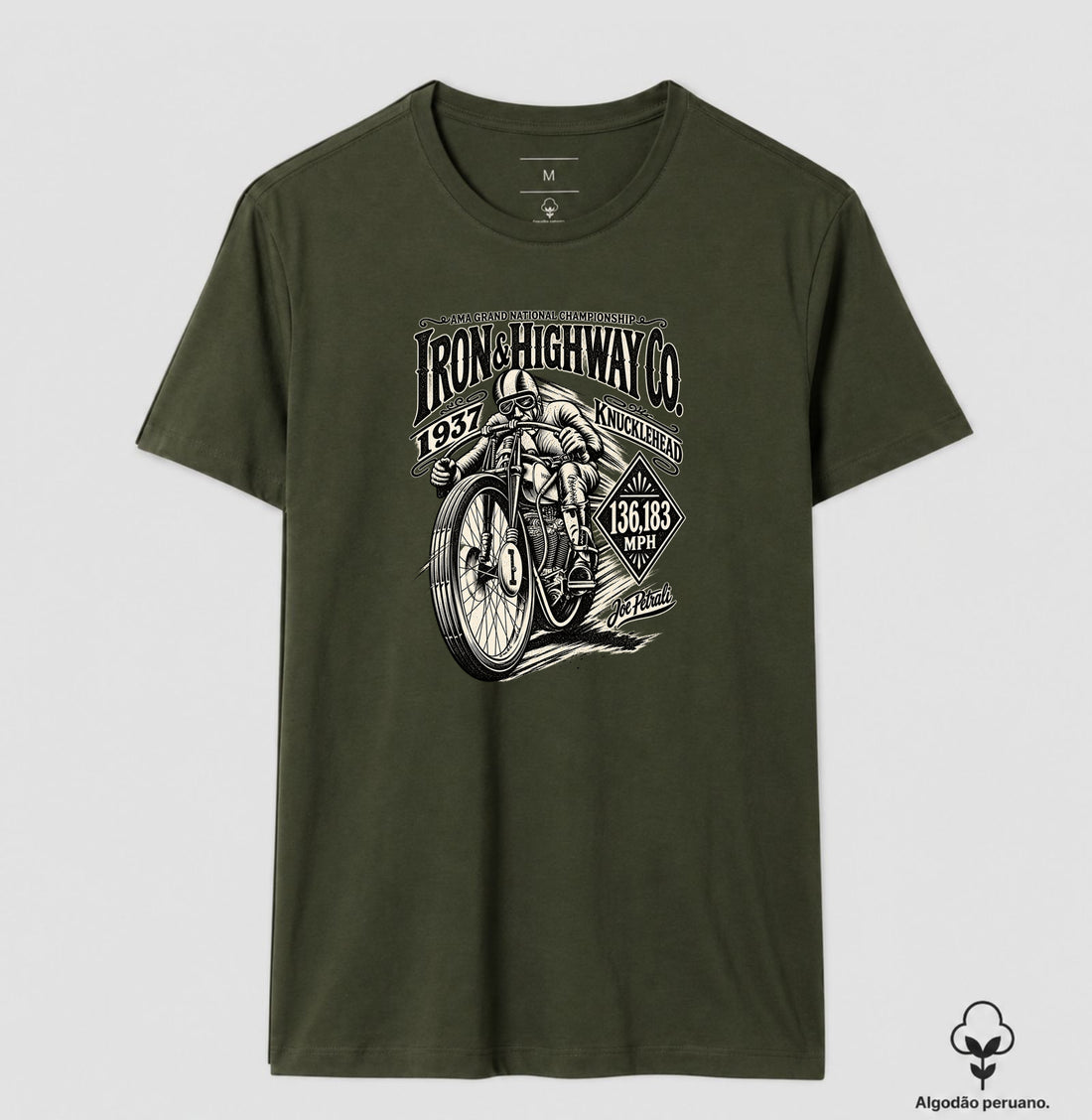 Camiseta Iron & Highway Co. — 1937 Land Speed